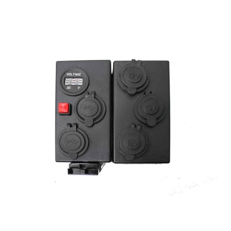 multi outlet control box 12v dc power distribution|12v dc power box.